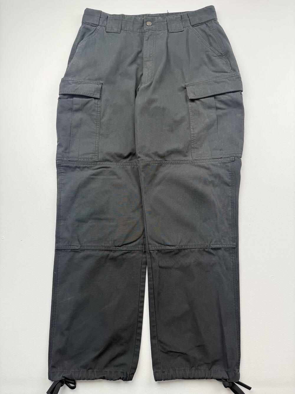 5.11 Tactical Pants Mens Large 36 Gray Cargo Canvas Tactical Workwear 74003 Read
